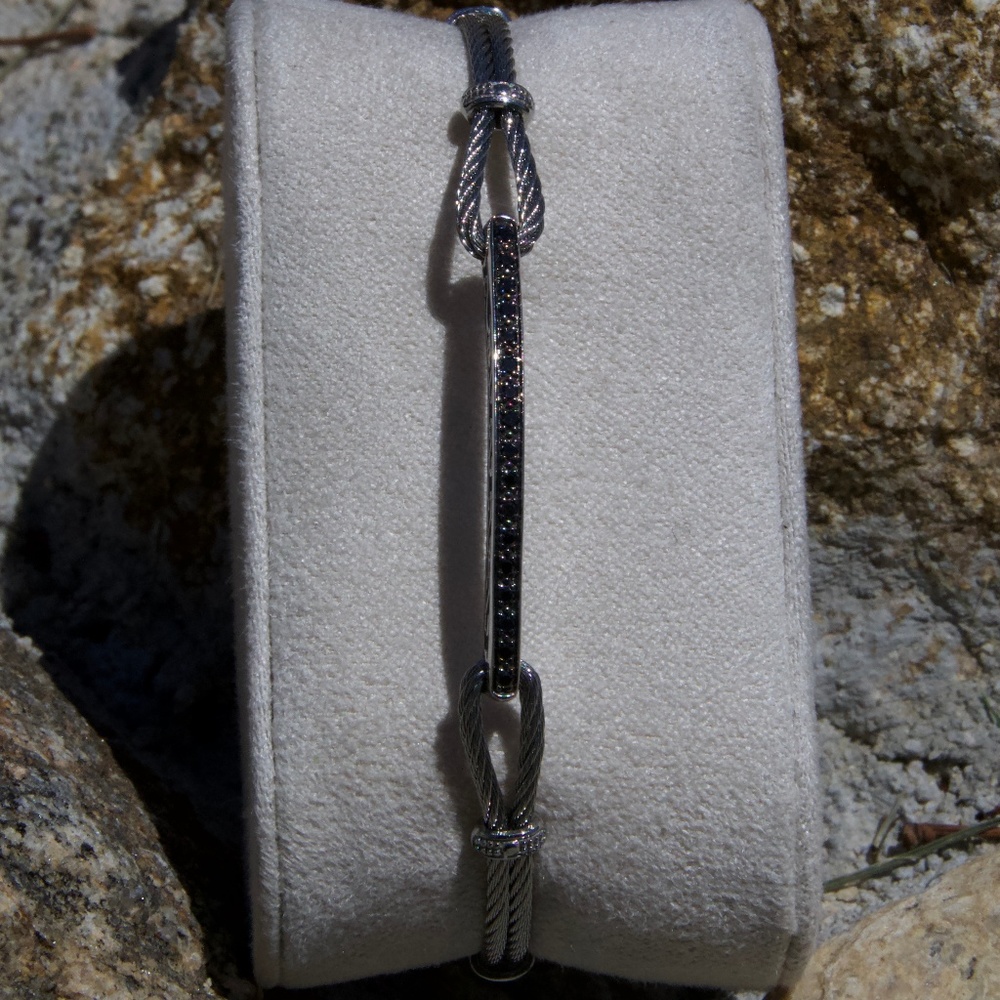 Charriol Black Diamond Bracelet